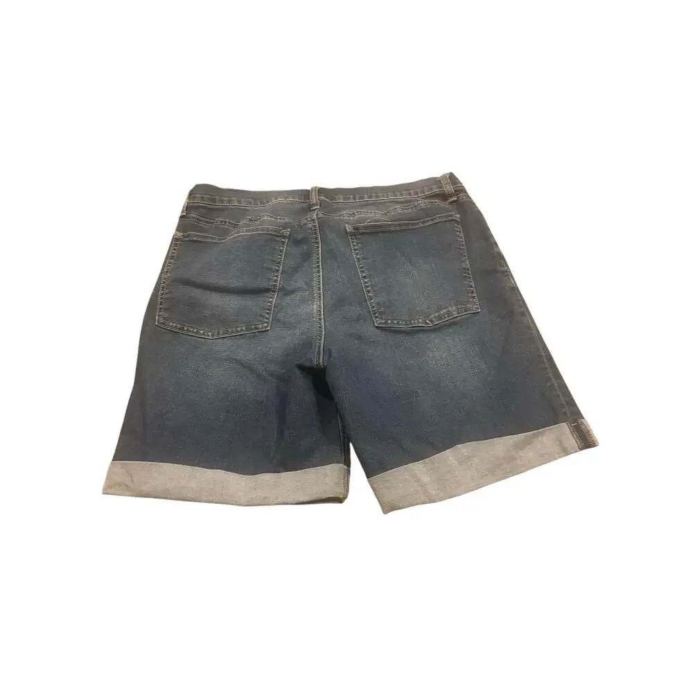 Dip mid-rise cuffed Women's Denim Shorts Size 16